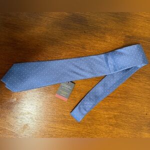 Charles Tyrwhitt Blue Tie with Pink Dots